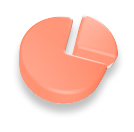 Round Pie Chart Shape